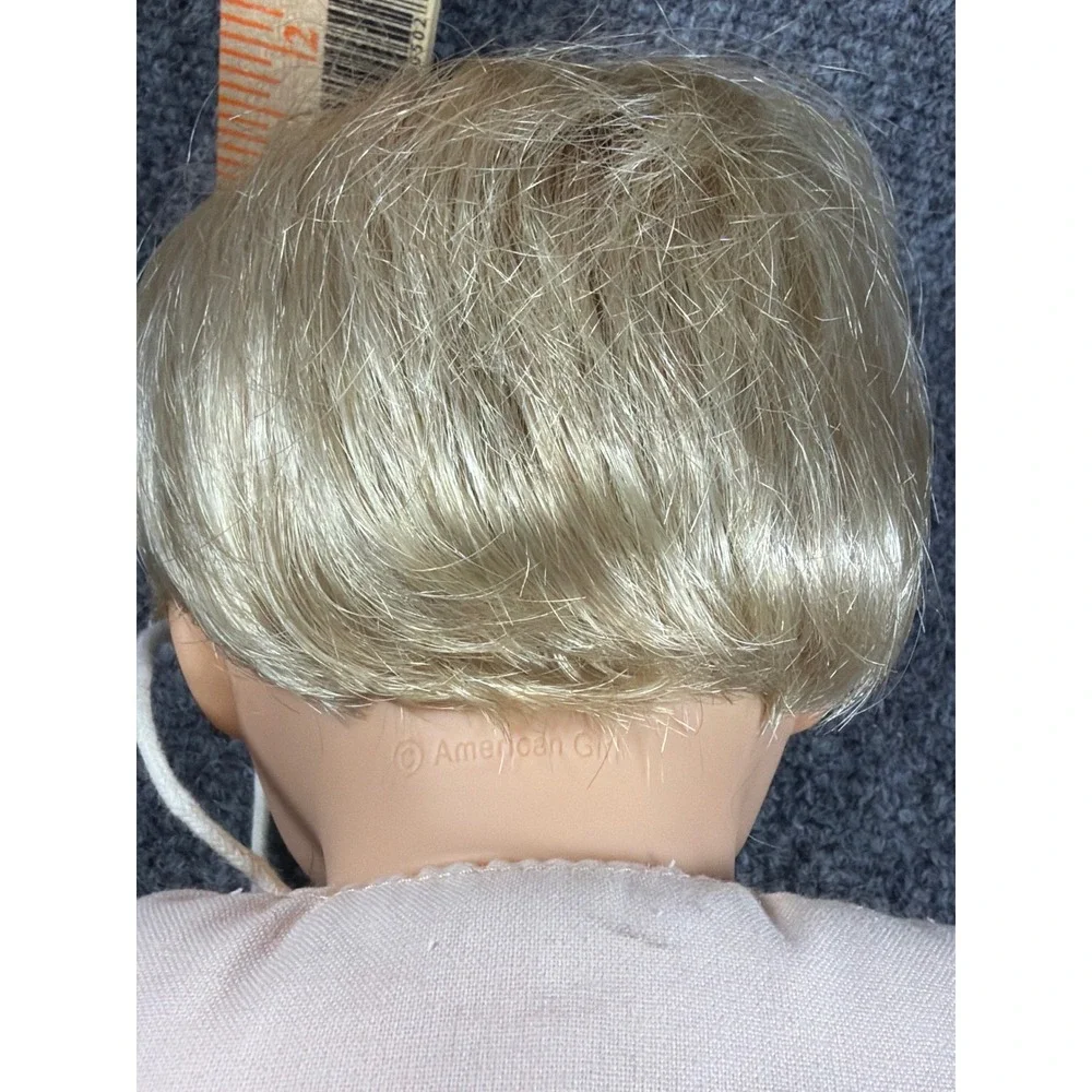 American Girl Bitty Baby Twin Boy Doll Blonde Hair Blue Eyes 15 inch 2013